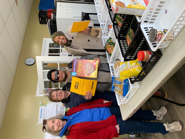 Helping our community partner Delta Family Resource Centre help clients enjoy their Christmas with food and gift cards.